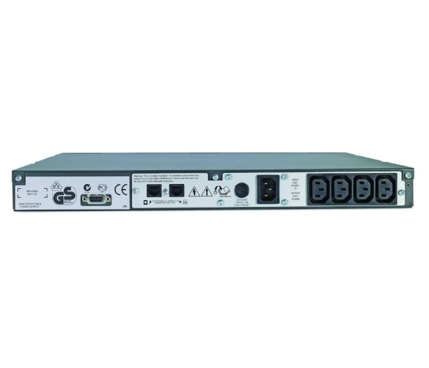 APC Smart-UPS SC (450VA/280W, 4xIEC, RJ-45, AVR - 1U) - 260379 - zdjęcie 4